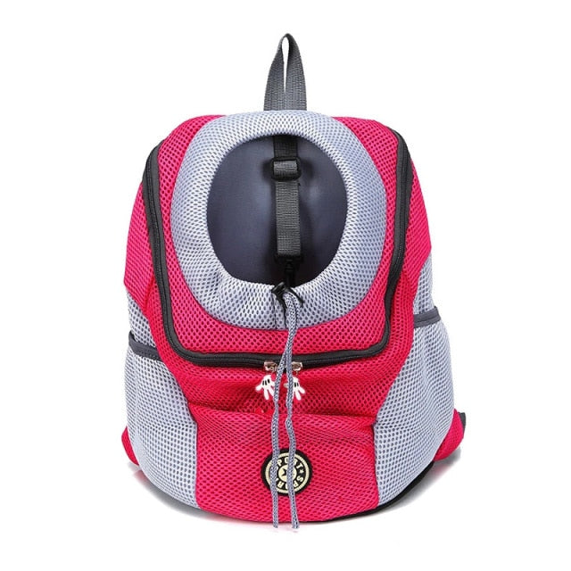  SHCihui Pet Carrier Bag Backpack for Small Medium Dog&Cat  Carrier Backpack with Safety Leash Large Ventilations Double-Layer  Structure for Travel Outdoor (New Pink Red) : Pet Supplies